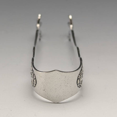 Scandinavian Vintage Silver Plated Sugar Tongs TH Marthinsen